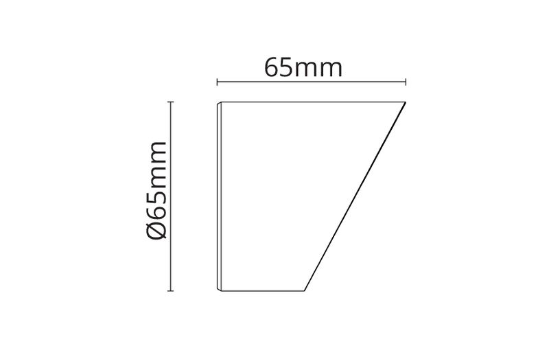 Sg Hovden Grafitt Midi Visir Aluminium