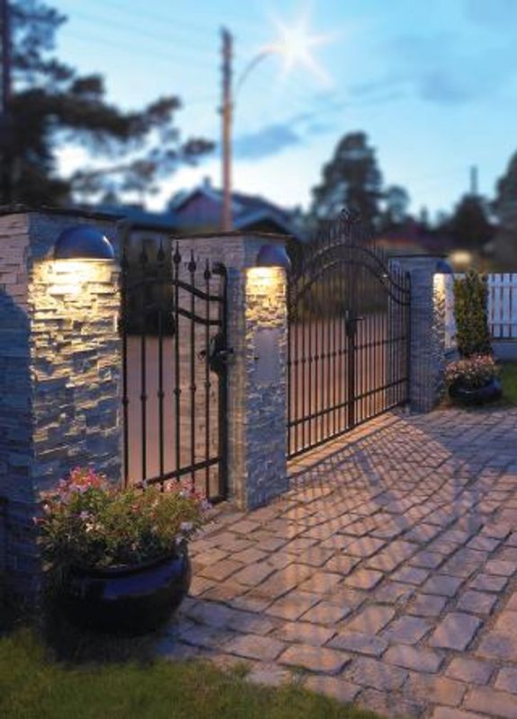 Norlys Halden 517  9,1W LED Vegglampe Grafitt