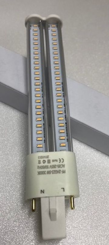 LED TCS kompaktlysrør 5W 3000K G23 sokkel 144mm