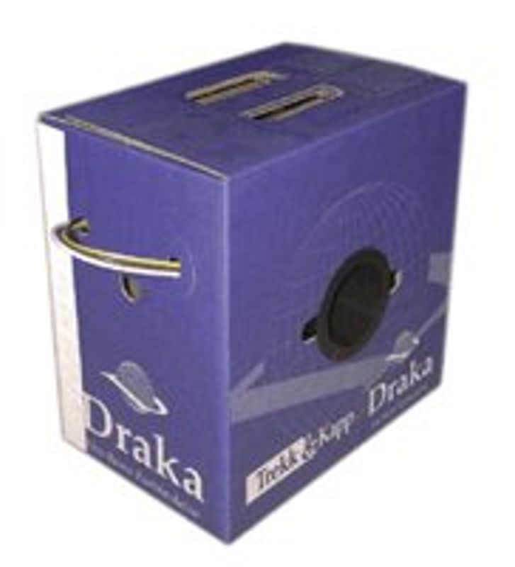 Downlightkabel Draka TP 90 FLATKABEL 500V 2X1.5MM2 100m