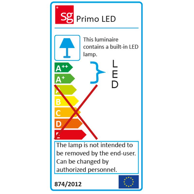 Sg PRIMO LED grafitt 11,5W 1100lm