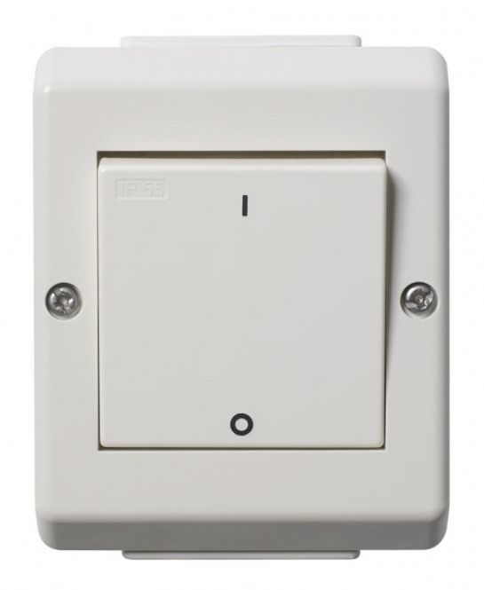 Hovedbilde ELKO bryter IP55 2-pol påvegg ...