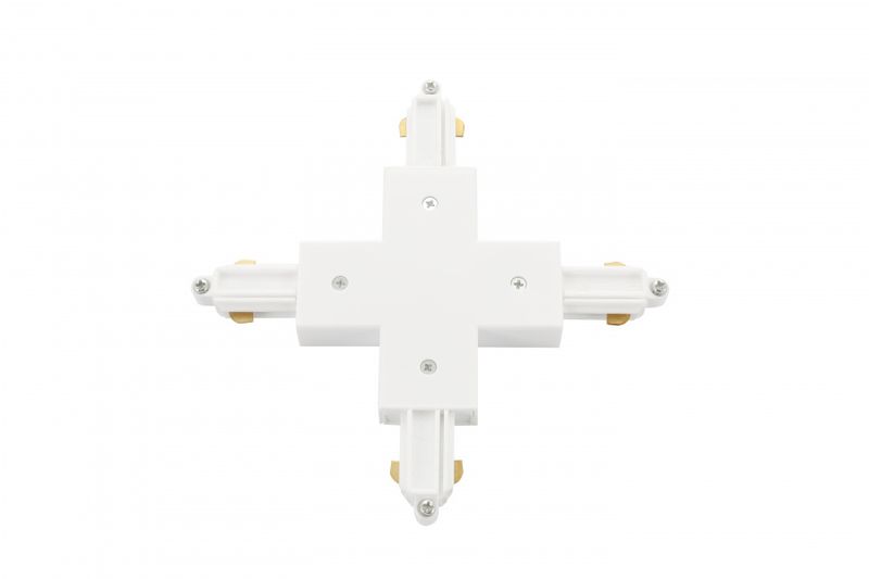 Zlim 230V Kryss 4-Kobling Hvit