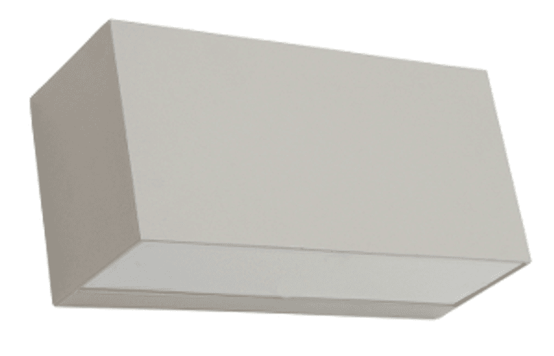 Norlys Asker 1511 8W LED Vegglampe Nedlys Aluminium