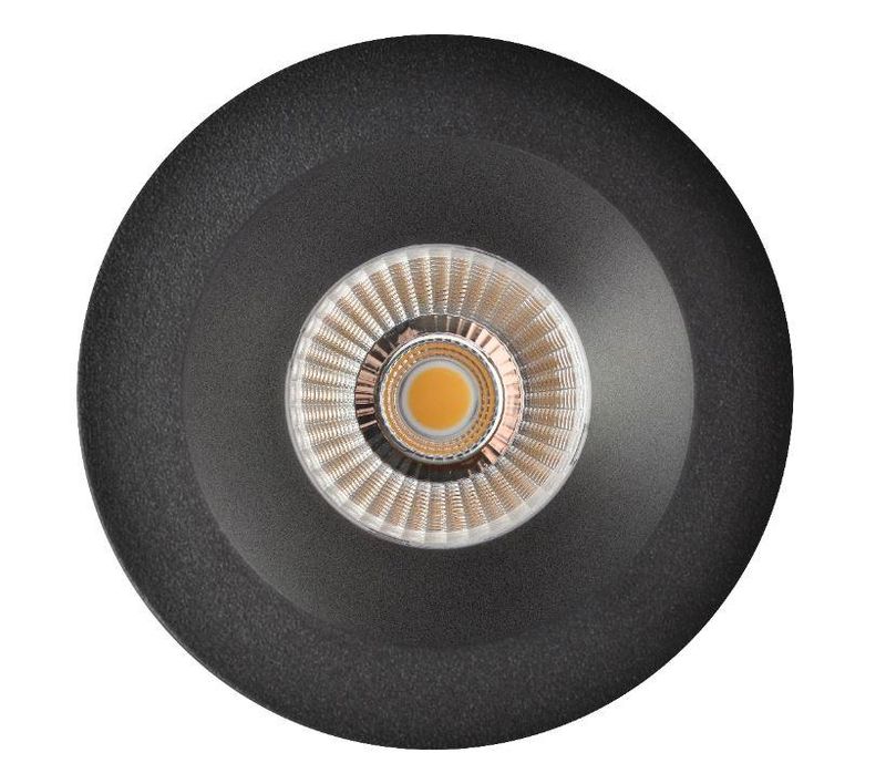 R-Line Elara 8W Downlight 2700K IP44 Matt Sort