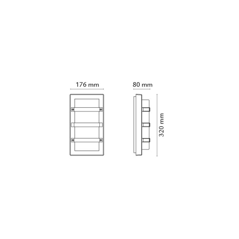 Sg TRIO sort E27 60W