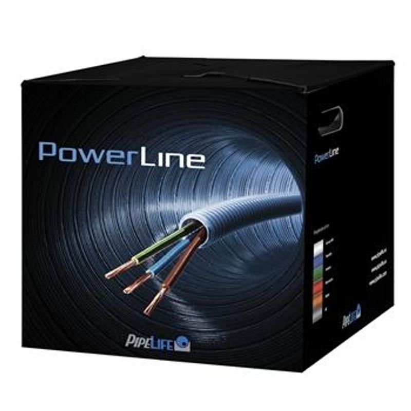 PL RG6+2xU/UTP CAT6 20x50 Grønn 50m
