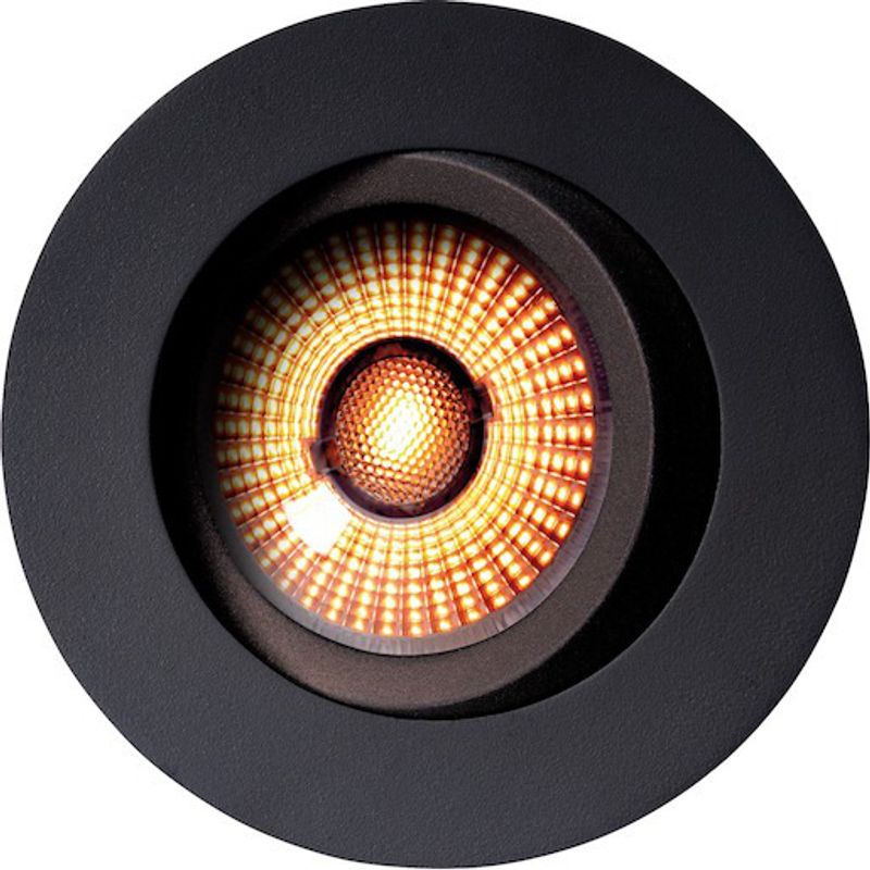 Gyro Go! 8W Warmdim 2000-3000K Sixpack IP44 Sort