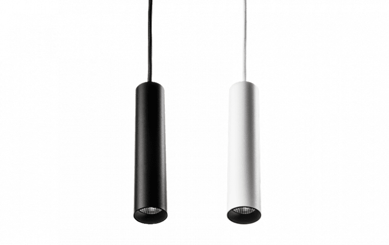 Sg Zip Tube Micro Pendel Hvit 360lm 2700K Ra 98 Faseavsnitt