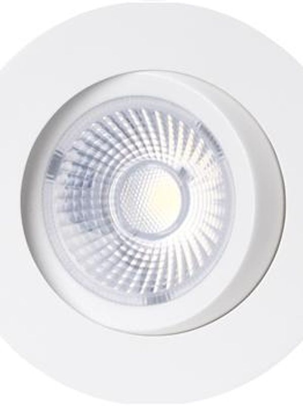 Gyro Eco 8W 700lm 2700K IP44 Hvit