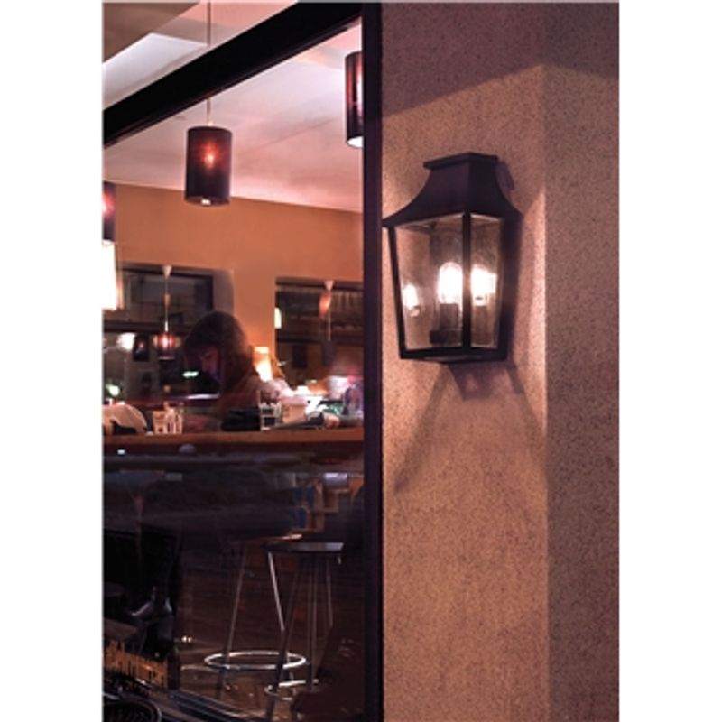 Norlys London 497 Vegglampe E27 Sort