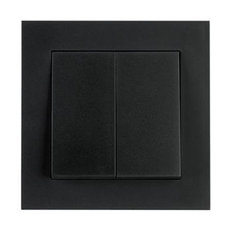 Sg Bryter innfelt Sort 1+1
