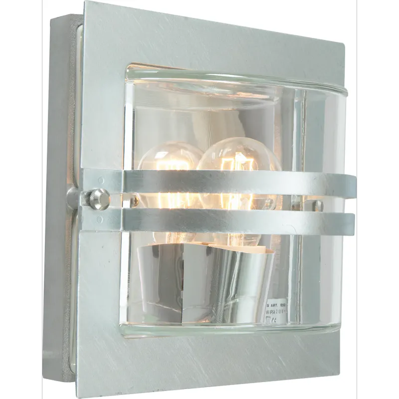 Norlys Bern 650 Vegglampe E27 Galvanisert