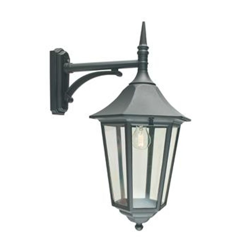 Norlys Modena 381 Big Vegglampe E27 Sort