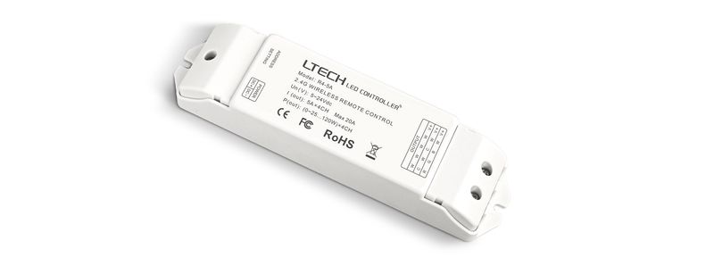 Ltech Wireless receiver R4-5A RGBW