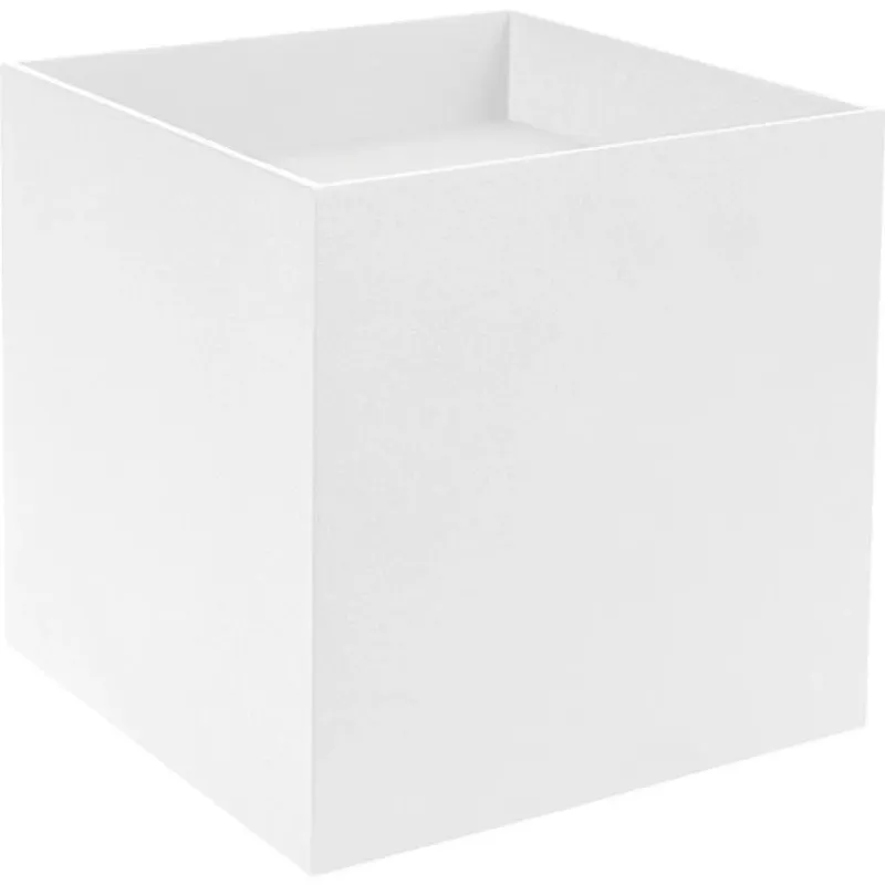 Unilamp Kube 2x3W LED 2700K IP55 Matt Hvit